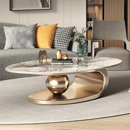 Nordic Living Room Coffee Tables Modern Design Decor Oval Coffee Tables Minimalist Mesa De Centro De Sala Home Furniture
