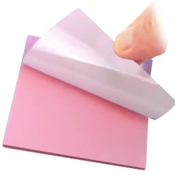 50 Sheets Creative Transparent PET Waterproof Posted It Sticky Note Pads Notepads Posits for School Stationery Office Supplies