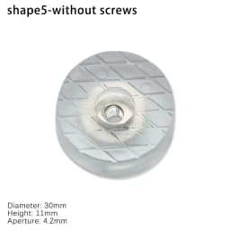 Silicone Table Leg Cover, Anti-skid Chair Leg Pad, Non-noise Table Feet Cap, Furniture Parts, 10Pcs