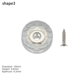 Silicone Table Leg Cover, Anti-skid Chair Leg Pad, Non-noise Table Feet Cap, Furniture Parts, 10Pcs