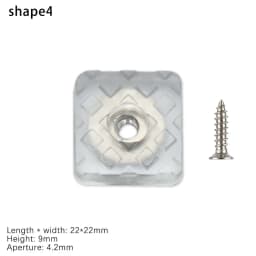 Silicone Table Leg Cover, Anti-skid Chair Leg Pad, Non-noise Table Feet Cap, Furniture Parts, 10Pcs