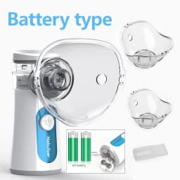 Handheld Portable autoclean Inhale Nebulizer Mesh Atomizer silent inhaler nebuliser inhalator for kids nebulizador portatil