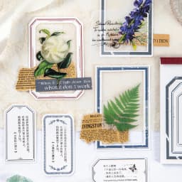 Yoofun 30sheets/book Retro Material paper Note Series Tickets Memo Paper Notes Memo Pad Diary Stationary Flakes Scrapbooking