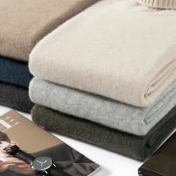 MVLYFLRT Autumn Winter New Men's Thickened High Collar 100% Cashmere Knitted Pullover Sweater Solid Color 932