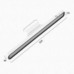LED Desk Lamp USB Rechargeable Light Stepless Dimming Table Lamp Hanging Magnetic Bedroom Table Reading Rechargeable Night Light