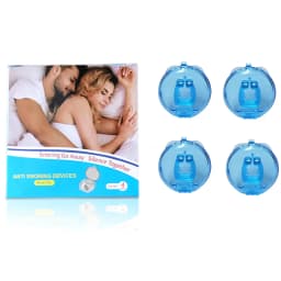1-8PCS Anti Snoring Devices Silicone Magnetic Anti Snoring Nose Clip Easy Breathe Improve Sleeping Aid Apnea Guard Night Device