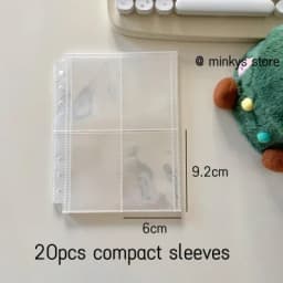 MINKYS Original Design New Color Rhombus A5 Kpop Photocard Binder Collect Book Idol Photo Card Holder Photocards Album