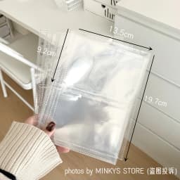 MINKYS Original Design New Color Rhombus A5 Kpop Photocard Binder Collect Book Idol Photo Card Holder Photocards Album