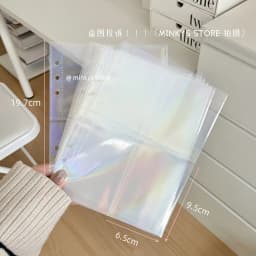MINKYS Original Design New Color Rhombus A5 Kpop Photocard Binder Collect Book Idol Photo Card Holder Photocards Album