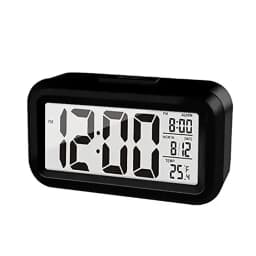 LED Digital Alarm Clock Backlight Snooze Data Time Calendar Desktop Multifunction Electronic Backlight Table Clock
