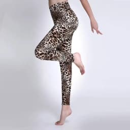 CUHAKCI High Waist Animal Printed Leggings Soft Stretchy Women Sexy Leopard Print Pencil Pants Sport Fitness Yoga Leggings S-2XL
