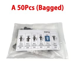 Auto Fastener Clip Mixed Car Body Push Retainer Pin Rivet Bumper Door Trim Panel Fastener Kit Car Clips Box or Bag packaging
