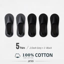 HSS 5 Pairs/Lot Men's Boat Socks 100% Cotton Deodorant Sweat Absorption Summer Sock Thin Breathable Silicone Non-slip Silk Socks