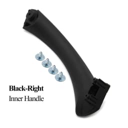 Black Beige Car Interior Left Right Door Inner Handle Panel Pull Trim Cover For BMW 3 Series E90 E91 E92 316 318 320 325 328i