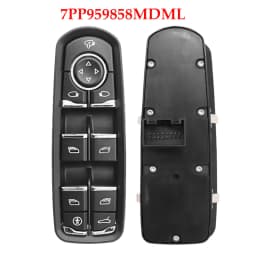 7PP959858AEDML 7PP959858RDML 7PP959858MDML Front Left Power Window Switch Button For Porsche Cayenne Macan Panamera 2011-2017
