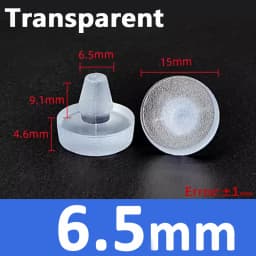 Soft Transparent silicon rubber Embedded Furniture Table Chair Leg Feet Bottom Glide Slide Pad Floor Protector Shockproof