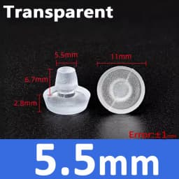 Soft Transparent silicon rubber Embedded Furniture Table Chair Leg Feet Bottom Glide Slide Pad Floor Protector Shockproof