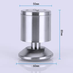 Adjustable Stainless Steel 6-30cm Furniture Legs Cabinet Table Sofa Bed Feet Furniture Legs Feet