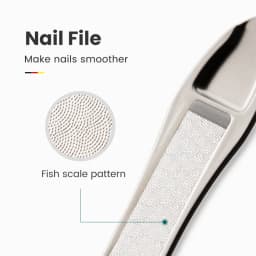 MR.GREEN Anti Splash Nail Clippers Stainless Steel Fingernail Cutter Manicure Tools Bionics Design Nail Trimmer