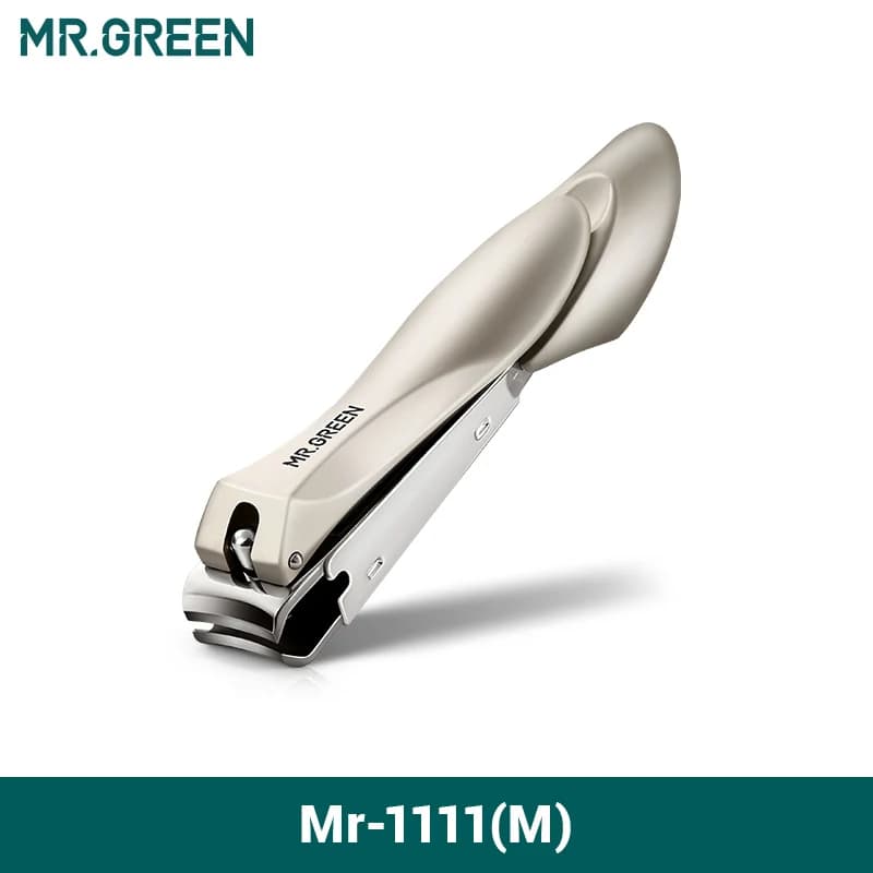 MR.GREEN Anti Splash Nail Clippers Stainless Steel Fingernail Cutter Manicure Tools Bionics Design Nail Trimmer