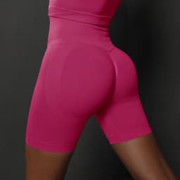 Seamless Shorts for Women Yoga Shorts Push Up Booty Workout Gym Shorts Fitness High Waist Sports Short Women Clothing