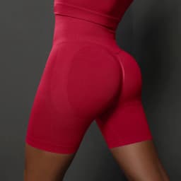 Seamless Shorts for Women Yoga Shorts Push Up Booty Workout Gym Shorts Fitness High Waist Sports Short Women Clothing