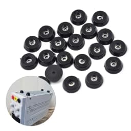 8pcs Speaker Cabinet Furniture Chair Table Box Conical Rubber Foot Pad stainless steel Stand Shock Absorber Skid Resistance