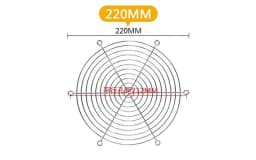 Cooling Fan Guard Metal Grill Computer Cover Fan Grill 30mm 40mm 50mm 60mm 70mm 80mm 90mm 120mm 135mm 140mm 170mm 200mm