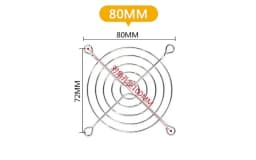 Cooling Fan Guard Metal Grill Computer Cover Fan Grill 30mm 40mm 50mm 60mm 70mm 80mm 90mm 120mm 135mm 140mm 170mm 200mm