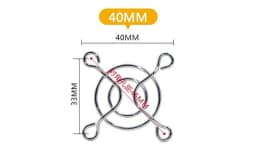 Cooling Fan Guard Metal Grill Computer Cover Fan Grill 30mm 40mm 50mm 60mm 70mm 80mm 90mm 120mm 135mm 140mm 170mm 200mm