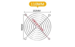 Cooling Fan Guard Metal Grill Computer Cover Fan Grill 30mm 40mm 50mm 60mm 70mm 80mm 90mm 120mm 135mm 140mm 170mm 200mm