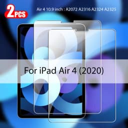 2Pcs Tempered Glass Screen Protector For Ipad Pro 13 11 12.9 M4 Air 5 4 3 2 Mini 6 9 9th 10 10th Generation 10.2 9.7 Accessories