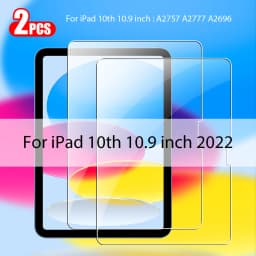 2Pcs Tempered Glass Screen Protector For Ipad Pro 13 11 12.9 M4 Air 5 4 3 2 Mini 6 9 9th 10 10th Generation 10.2 9.7 Accessories