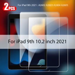 2Pcs Tempered Glass Screen Protector For Ipad Pro 13 11 12.9 M4 Air 5 4 3 2 Mini 6 9 9th 10 10th Generation 10.2 9.7 Accessories