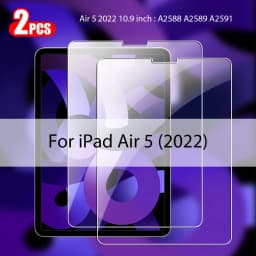 2Pcs Tempered Glass Screen Protector For Ipad Pro 13 11 12.9 M4 Air 5 4 3 2 Mini 6 9 9th 10 10th Generation 10.2 9.7 Accessories