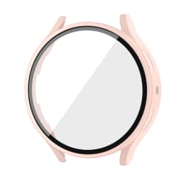 Tempered Glass+ PC Cover for Samsung Galaxy Watch4 5 6 7 44mm 40mm All Coverage Protective Bumper Case Galaxy Watch7 Accessories