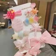New In Sweet Candy Cartoon Elements Hair Accessories For Girls Kids Cute Hairpins Child Headdress