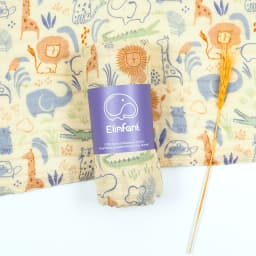 Elinfant 100% cotton 120*110cm 2 Layers Newborn Baby Bath Towel Wrap Muslin Swaddle Blankets Wholesale Dropshipping