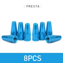 4/8pcs Aluminum Alloy Bicycle Tire FV Valve Cap MTB Road Bike Covered Protector Road MTB Tyre Dustproof Bike Presta Valve