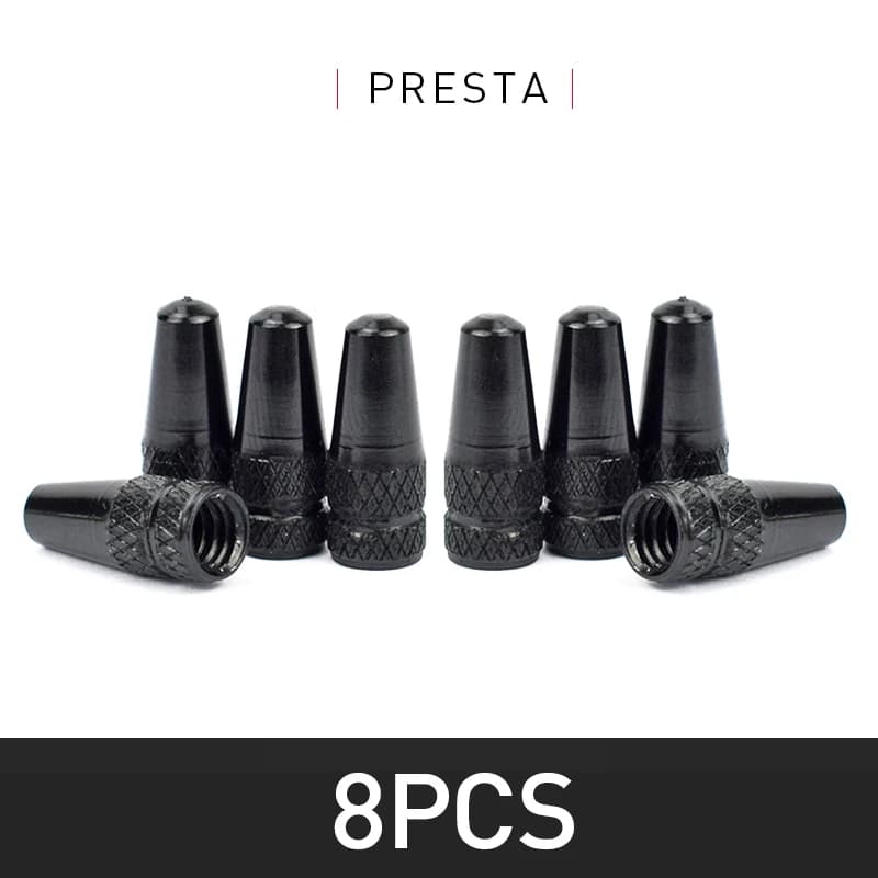 4/8pcs Aluminum Alloy Bicycle Tire FV Valve Cap MTB Road Bike Covered Protector Road MTB Tyre Dustproof Bike Presta Valve