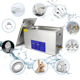2/3/6/10L/30L Digital Heating Ultrasonic Cleaner 220V 40KHZ Stainless Steel Ultrasound Cleaning Machine Home Appliance