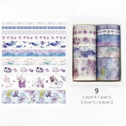 Mr Paper 26 Designs 10pcs/box Cute Cartoon Animals Washi Tapes Scrapbooking DIY Deco Creative Japanese Kawaii Masking Tapes