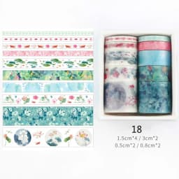 Mr Paper 26 Designs 10pcs/box Cute Cartoon Animals Washi Tapes Scrapbooking DIY Deco Creative Japanese Kawaii Masking Tapes