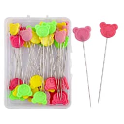 New Dressmaking Pins Embroidery Patchwork Tools Fixed Pin Button Pin Patchwork Pin For Sewing Positioning And DIY 50pcs/100pcs