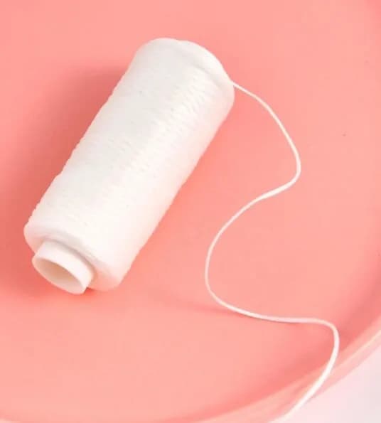 Leather Craft DIY Project 150D Leather Sewing Polyester Flat Wax String Diameter 0.8mm 50 Meters
