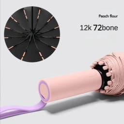 Windproof Strong Fully Automatic Folding Men Umbrella, Large Reinforced 72 Bone,Sun UV Protection Rain Umbrellas Women Parasol