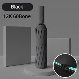 Windproof Strong Fully Automatic Folding Men Umbrella, Large Reinforced 72 Bone,Sun UV Protection Rain Umbrellas Women Parasol