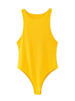 summer solid sexy bodycon women bodysuits female 8 color green slim casual  bodysuit chic lady club short playsuits femme