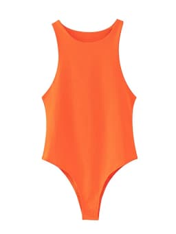 summer solid sexy bodycon women bodysuits female 8 color green slim casual  bodysuit chic lady club short playsuits femme