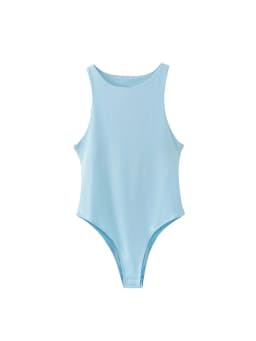 summer solid sexy bodycon women bodysuits female 8 color green slim casual  bodysuit chic lady club short playsuits femme